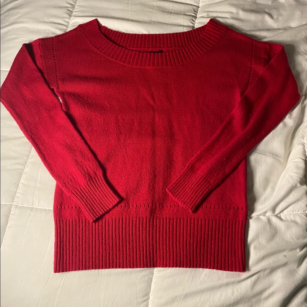American Eagle Outfitters Red Sweater